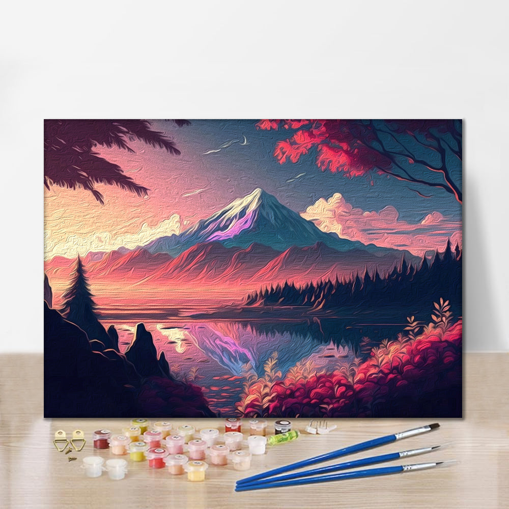 Nature Néon - Peinture par numéros
