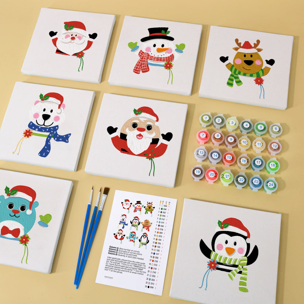 Christmas Animals (Set of 9)
