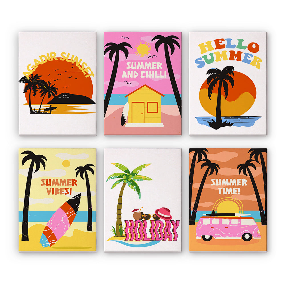 Sun & Palms (Set of 6)