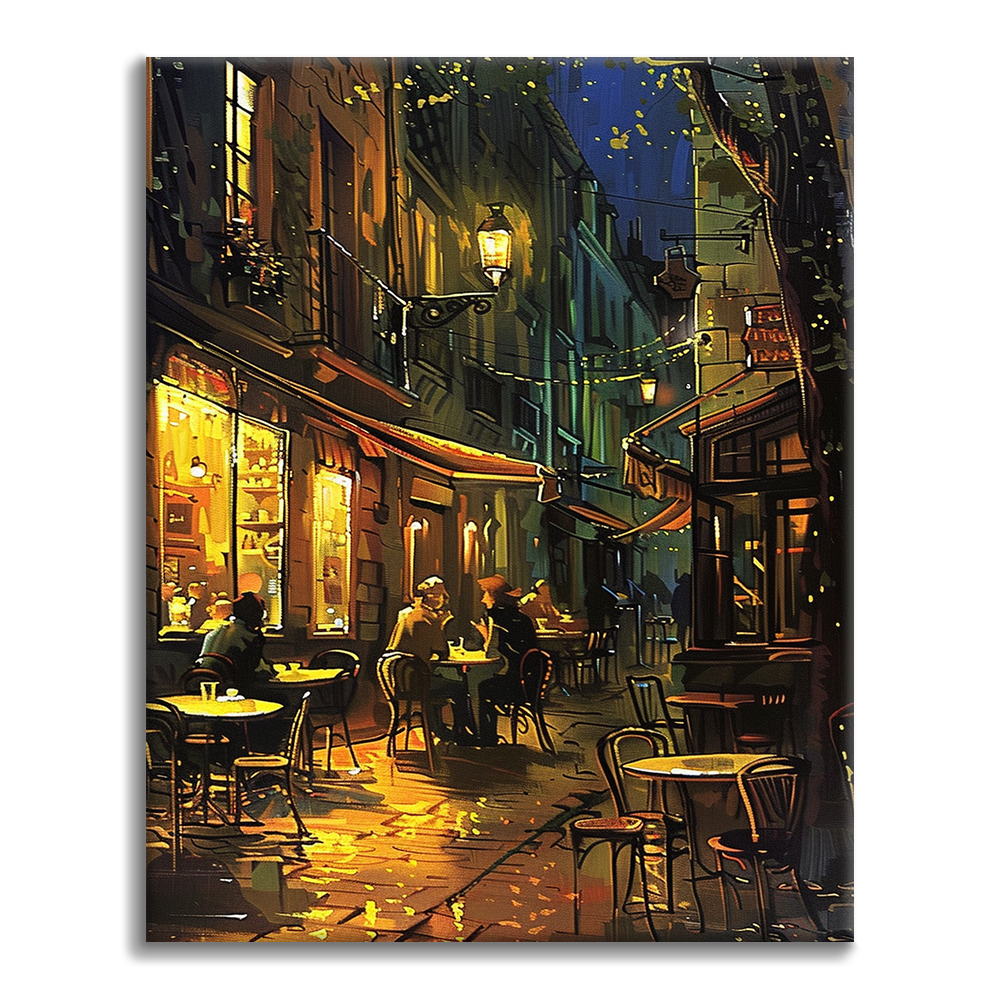 Dernier jour - Corner Cafe - Peinture par numéros