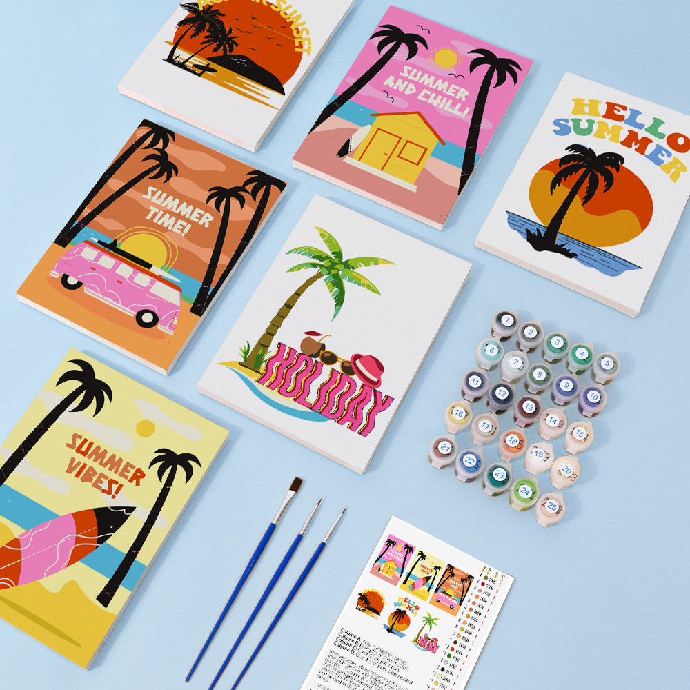 Sun & Palms (Set of 6)