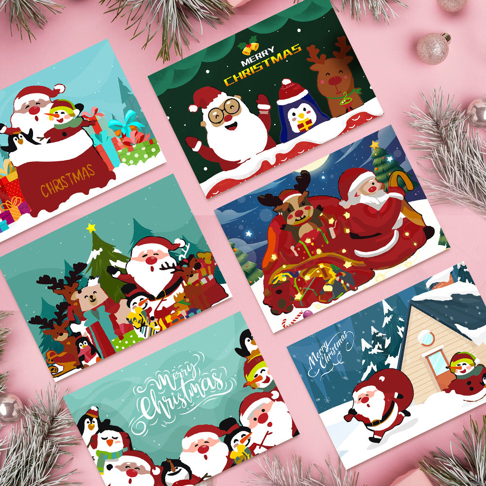 Christmas card IV (Set of 6)