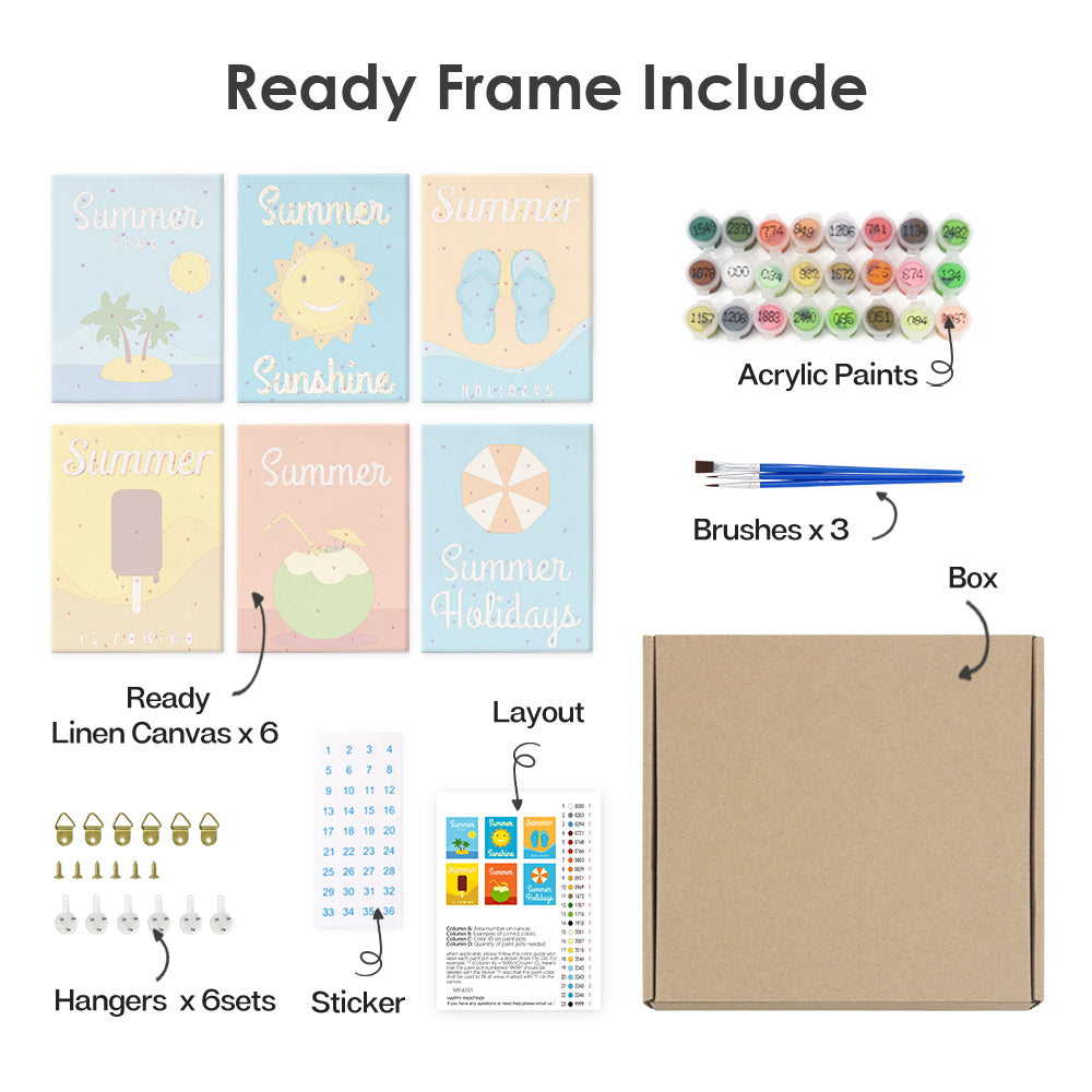 Summer Glow (Set of 6)