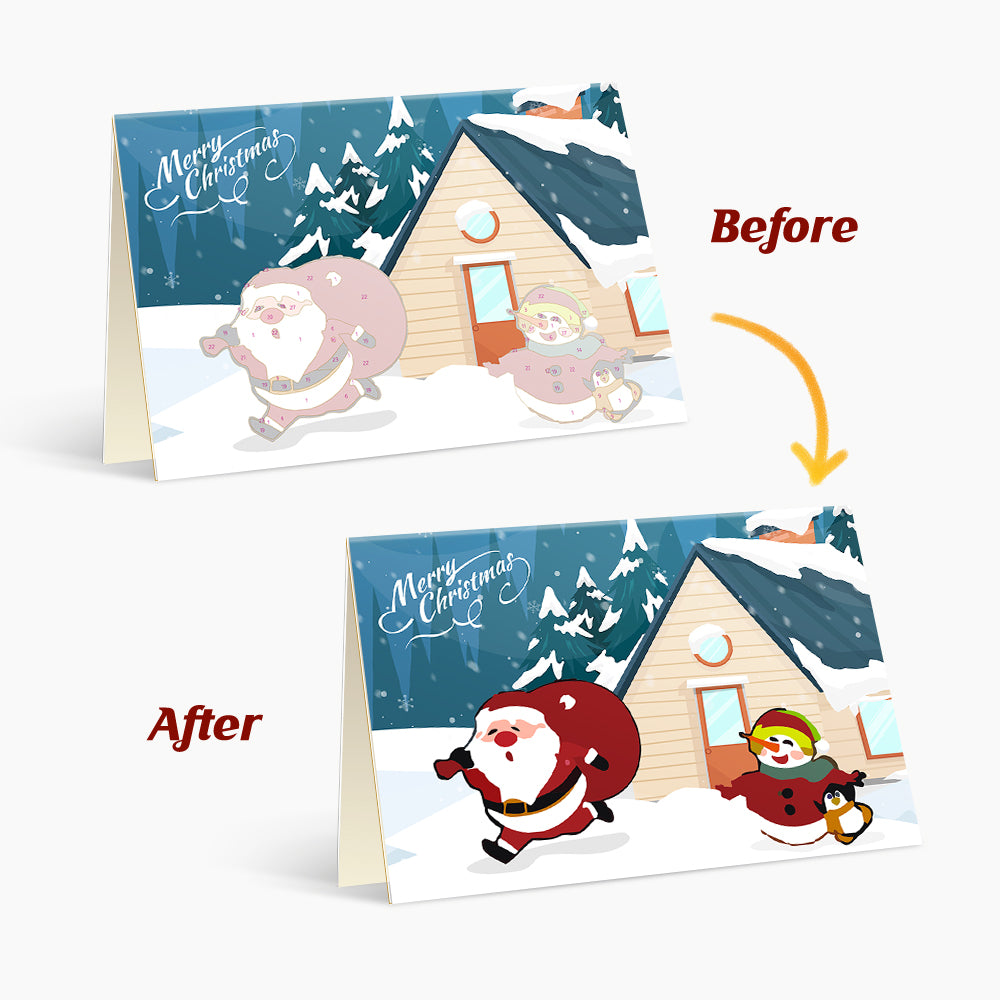 Christmas card IV (Set of 6)