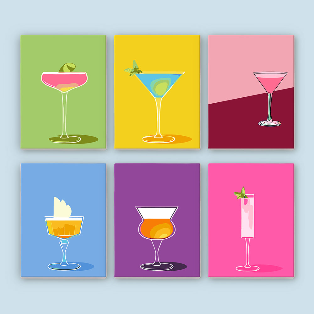 Liquid Art (Set of 6)