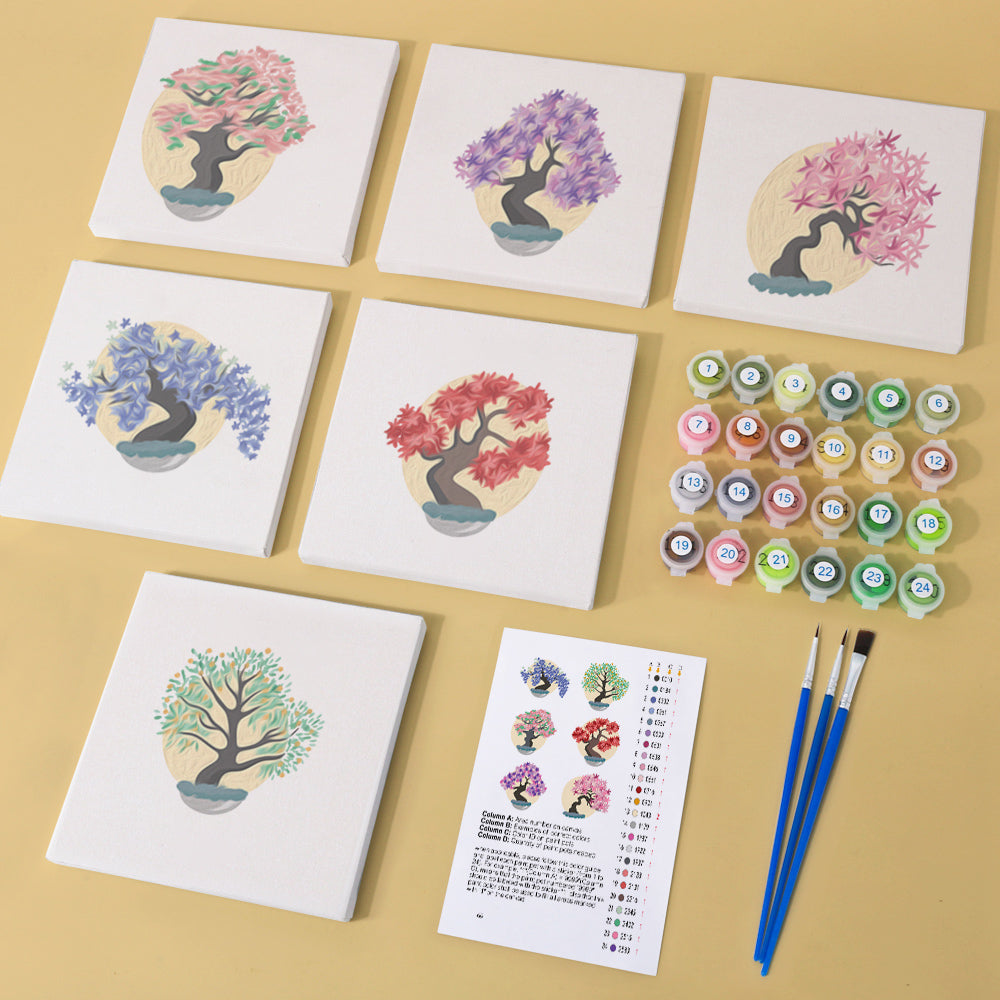 Flower Tree (Set of 6)