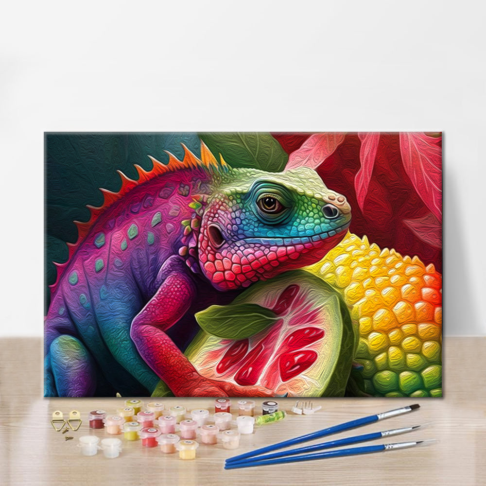 Iguana Digital - Peinture par numéros