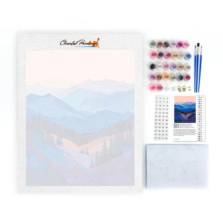 Horizons mystiques - Peinture par numéros