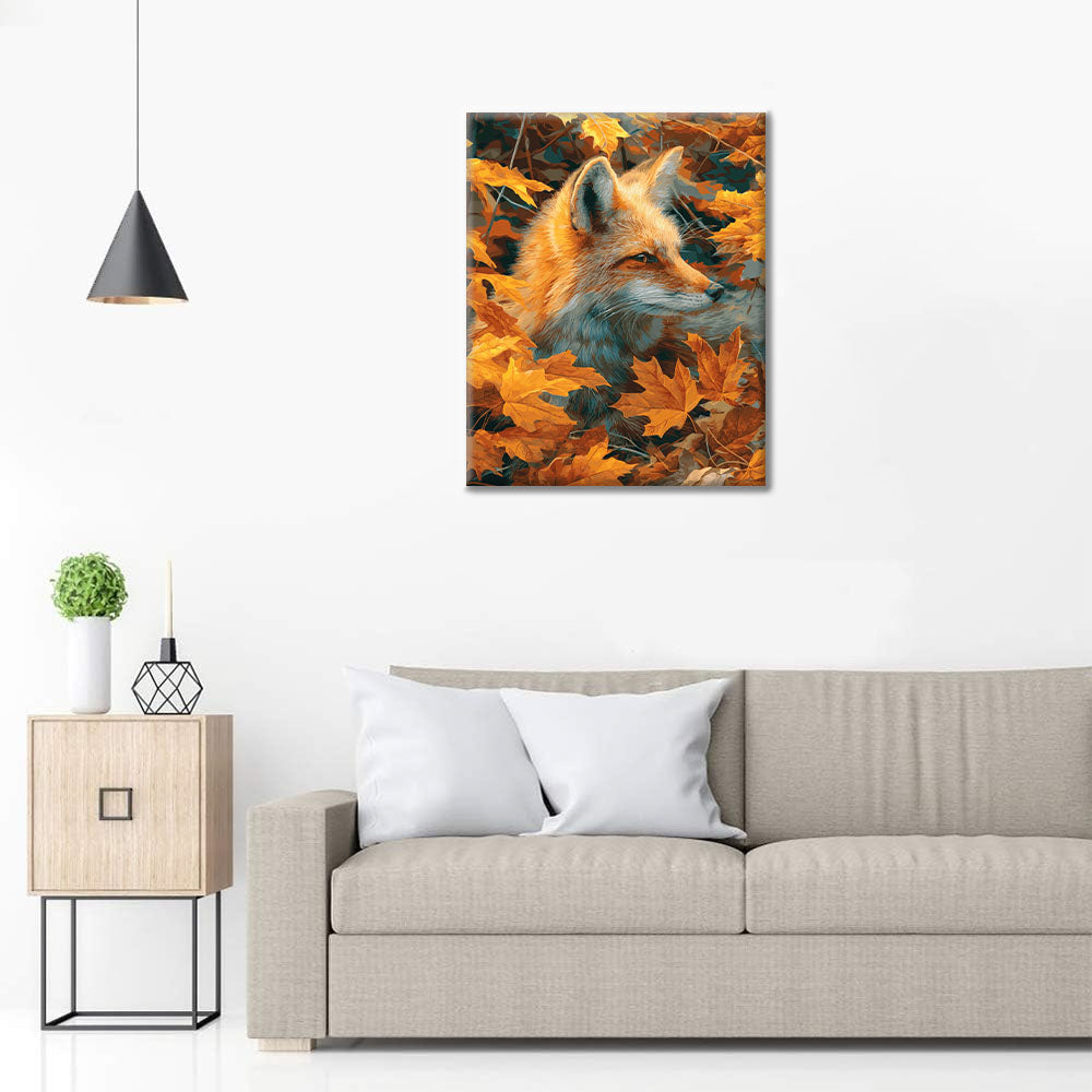 Autumn Fox - Paint by Numbers