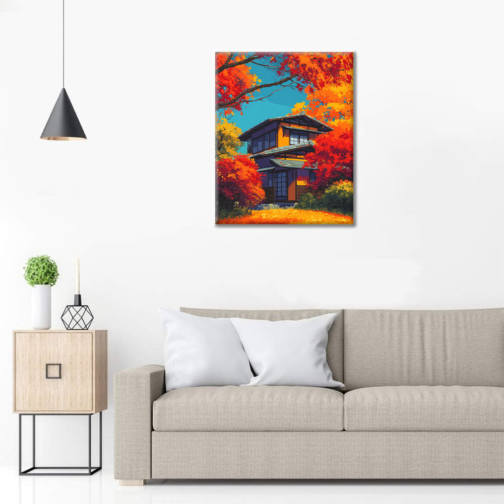 Autumn’s Embrace - Paint by Numbers