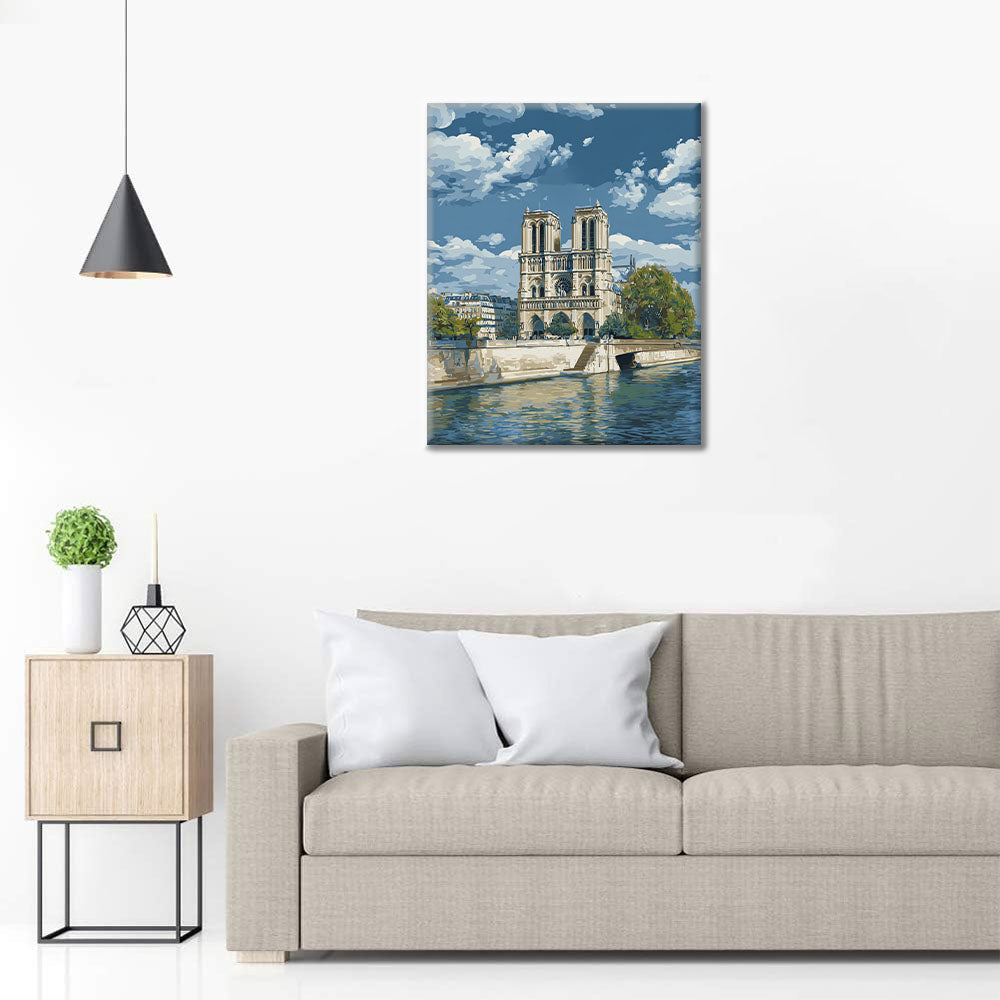 Notre-Dame Cathedral - Paint by Numbers