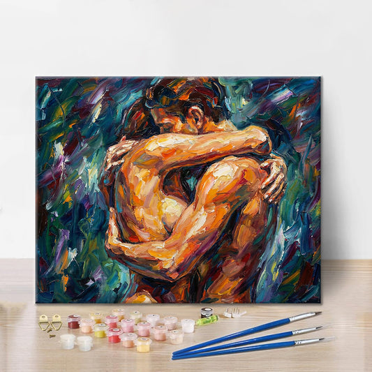 Intertwined Hearts - Paint by Numbers