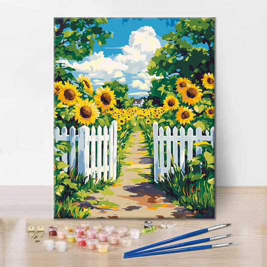 Garden Path - Paint by Numbers