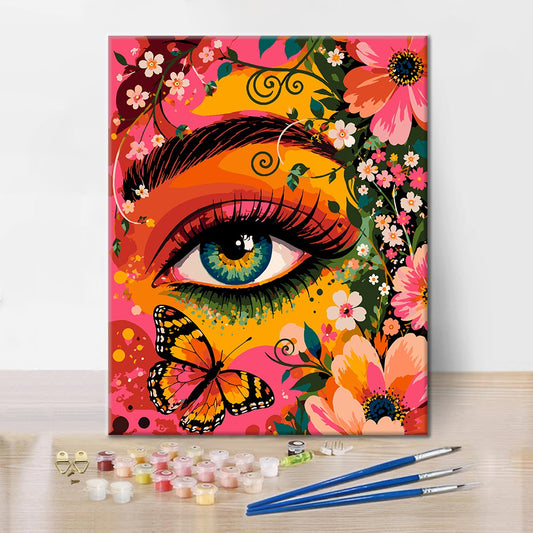 Eye of the Garden - Paint by Numbers