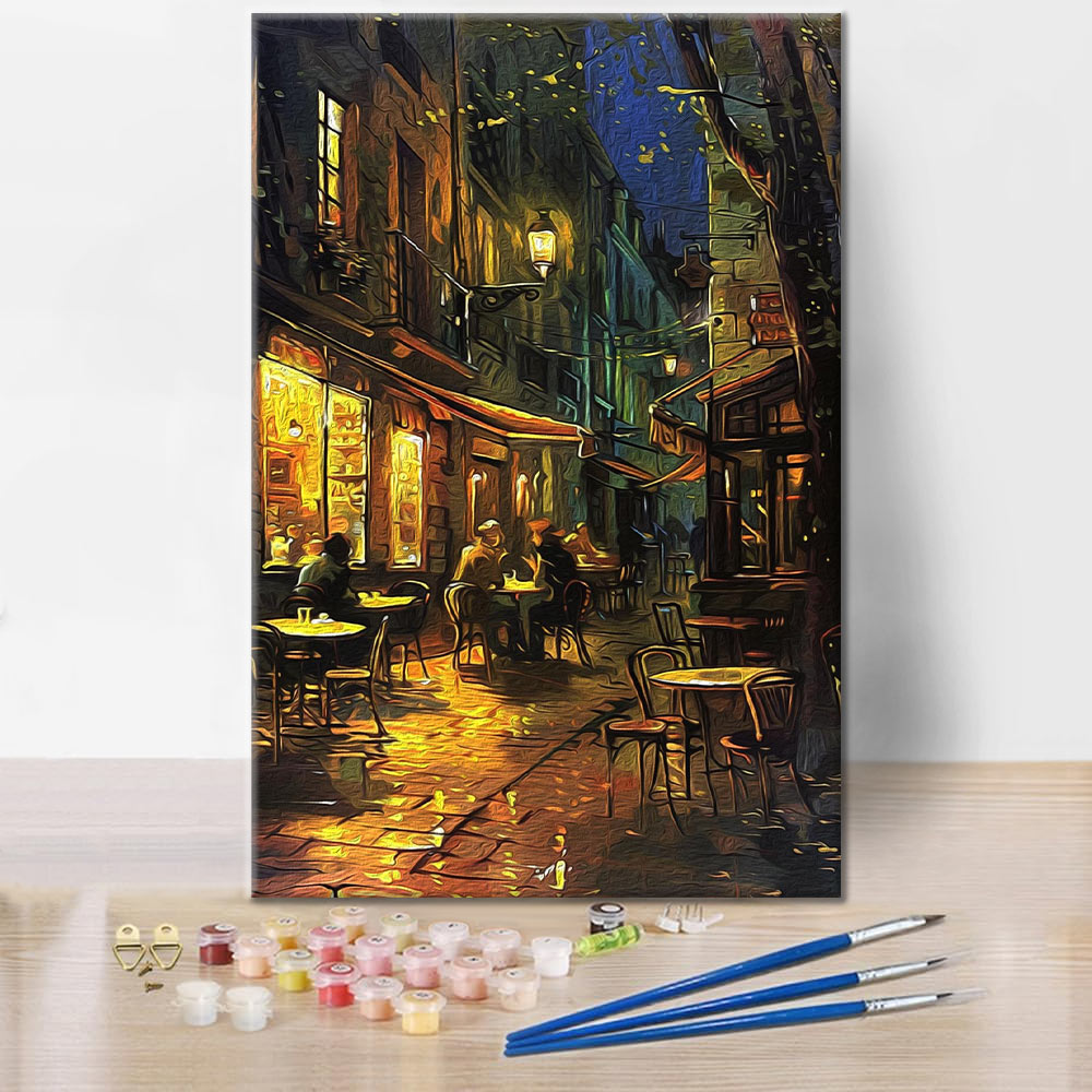 Dernier jour - Corner Cafe - Peinture par numéros