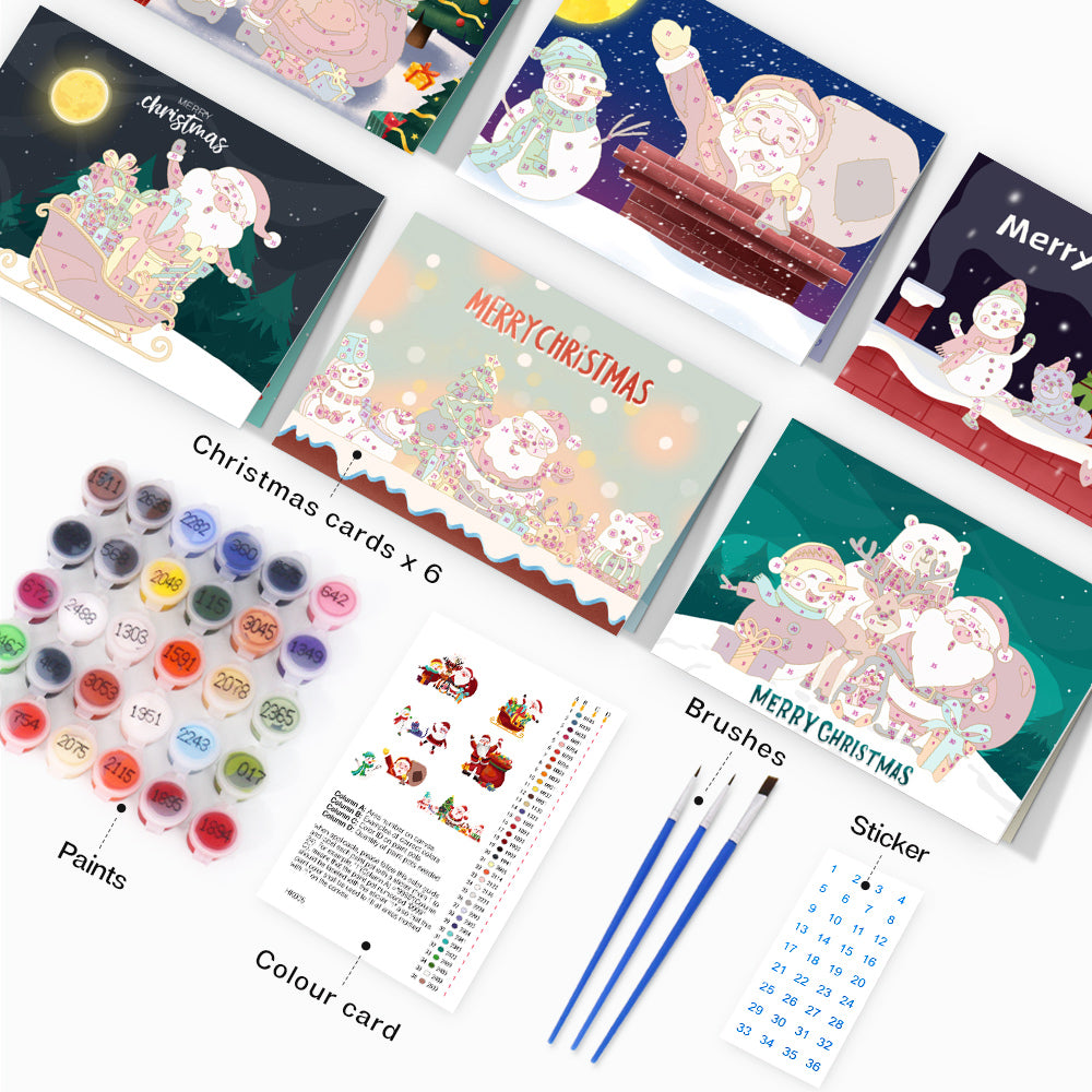Christmas card V (Set of 6)