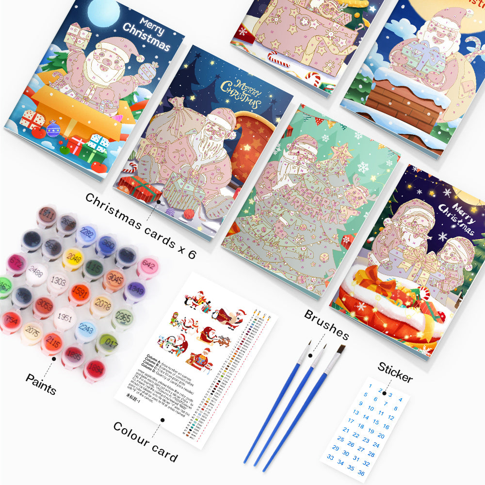 Christmas card II (Set of 6)