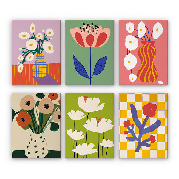 Floral Symphony - Paint by Numbers