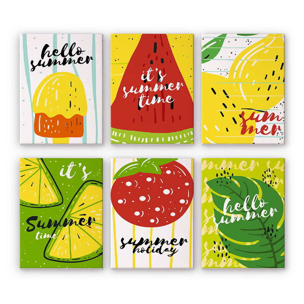 Summer Fruit (Set of 6)