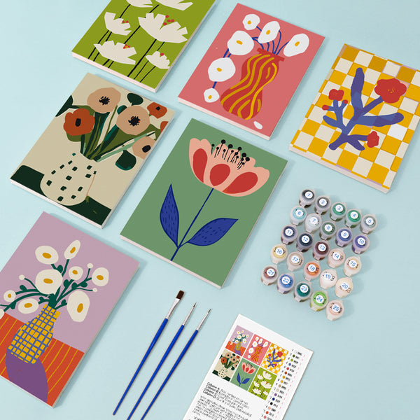 Floral Symphony - Paint by Numbers