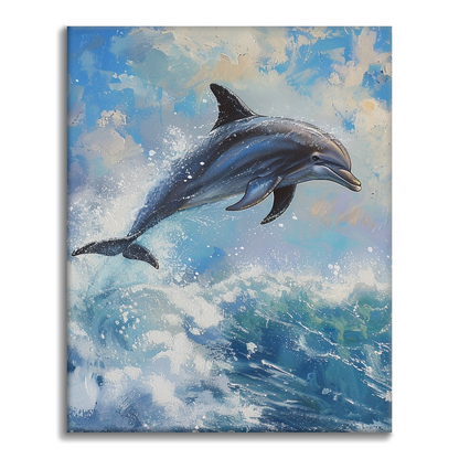 Dolphins - Paint by Numbers