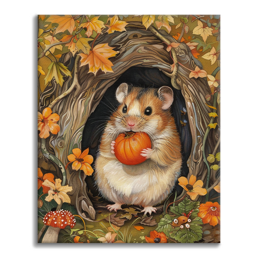 Petit Hamster - Peinture par numéros