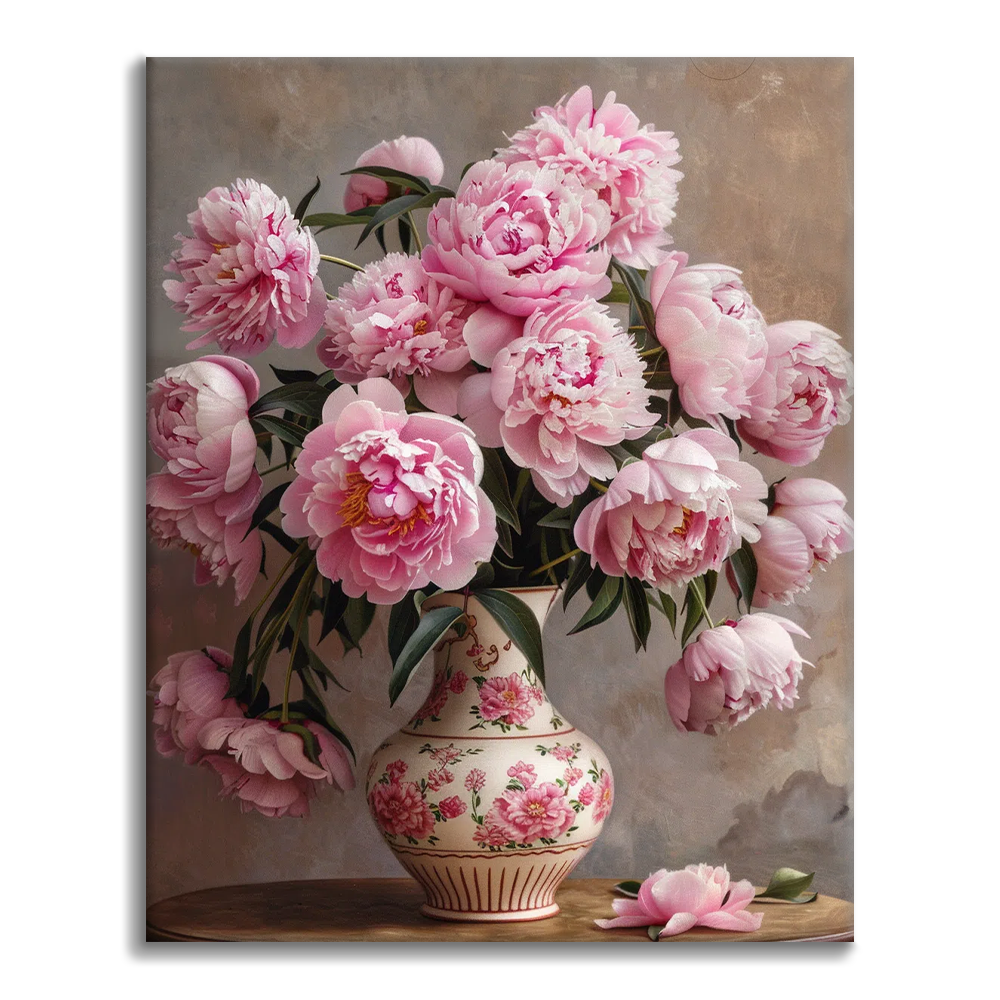 Peony - Paint by Numbers