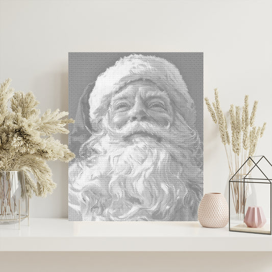 The Kind Santa Claus - Dot Painting