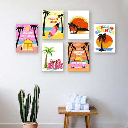 Sun & Palms (Set of 6)