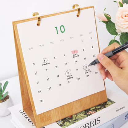 Plants Edition - 2027 Paint by Numbers Desk Calenda