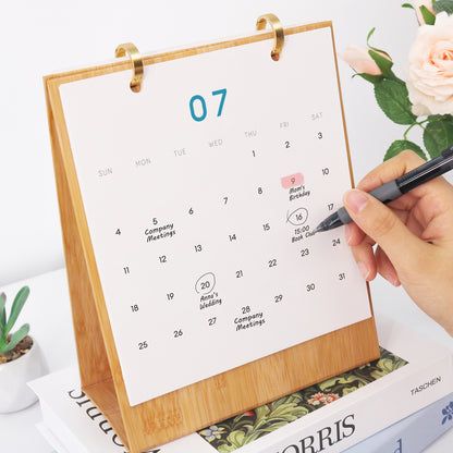 World Trip Edition - 2027 Paint by Numbers Desk Calenda