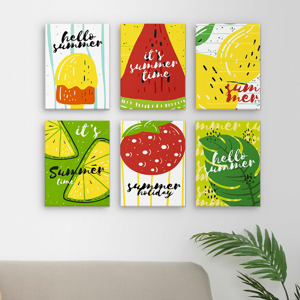 Summer Fruit (Set of 6)