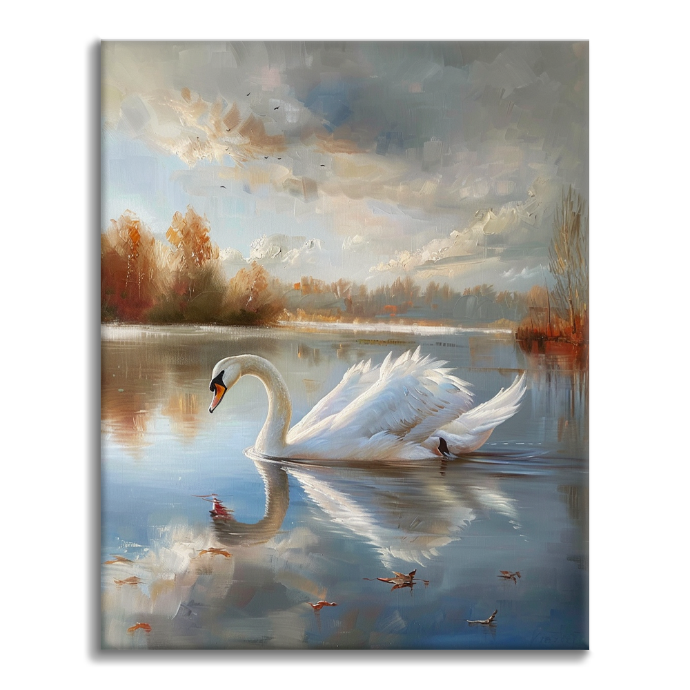 Swan - Paint by Numbers