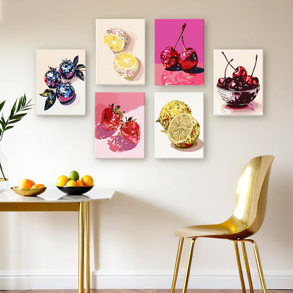 Luminous Fruit - Paint by Numbers