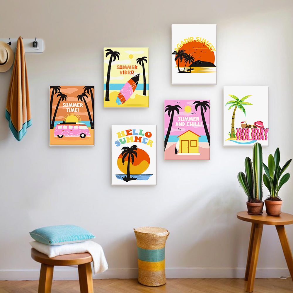 Sun & Palms (Set of 6)