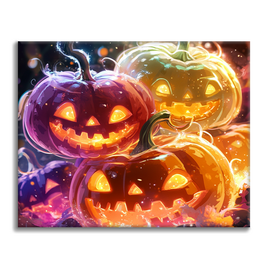 Jack Lantern - Paint by Numbers