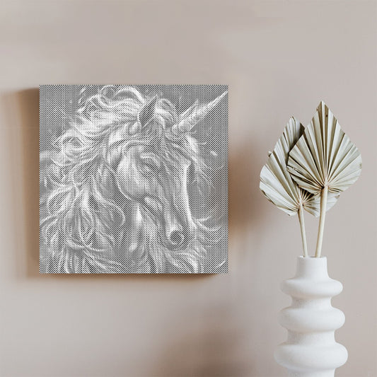 Majestic Unicorn - Dot Painting