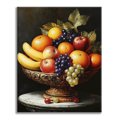 Fruits in Elegance - Paint by Numbers