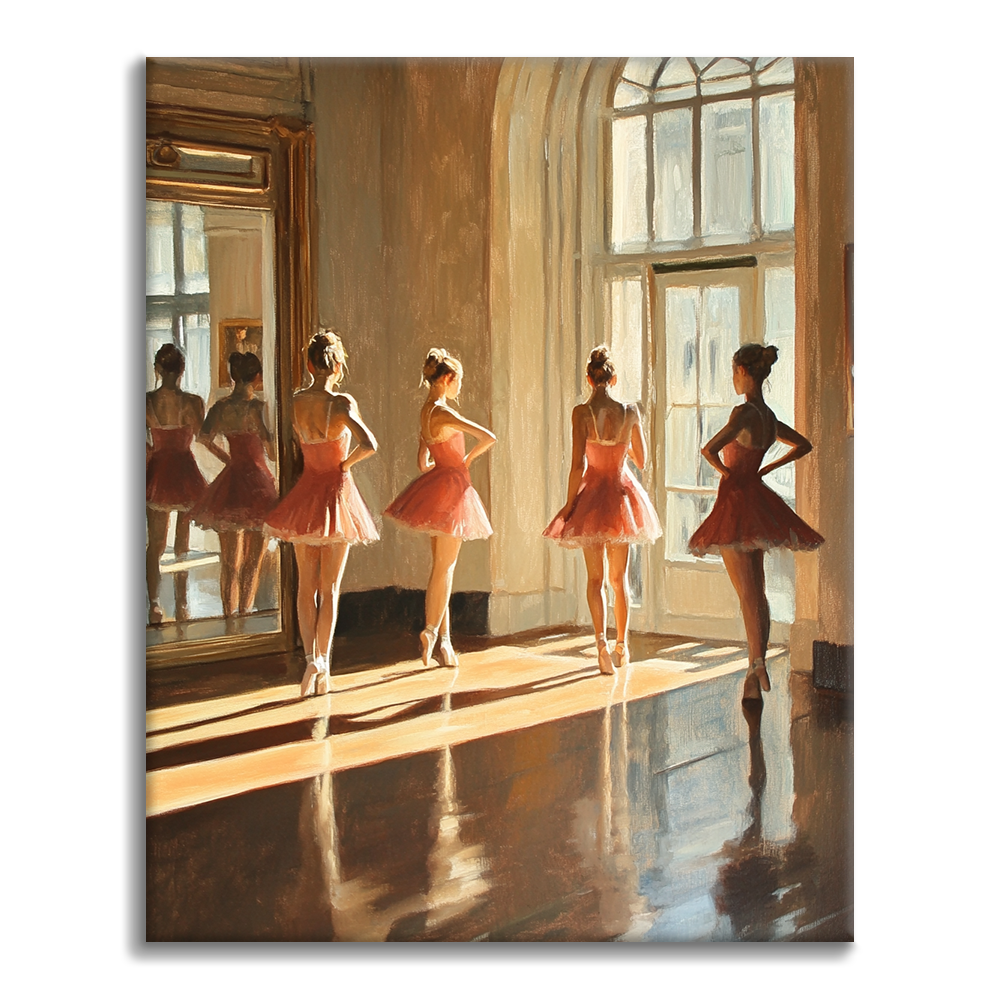 Ballet Dancers Paint by Numbers Cheerful painting®