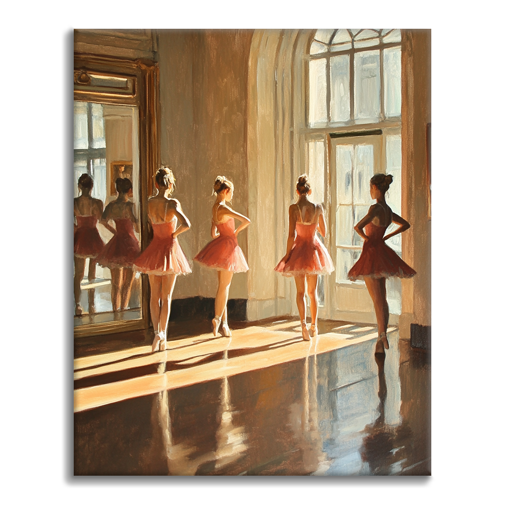 Ballet Dancers - Paint by Numbers