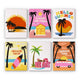 Sun & Palms (Set of 6)