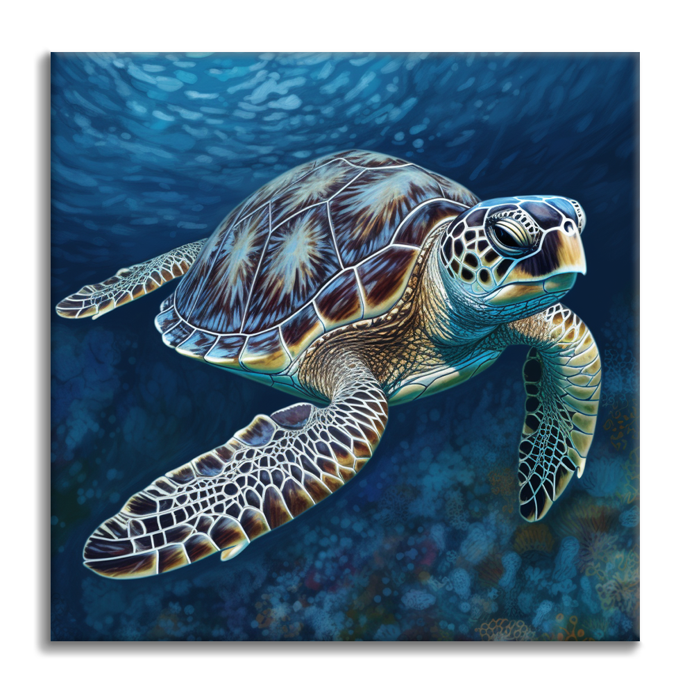 Sea Turtle - Paint by Numbers