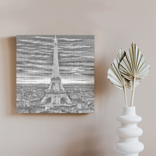 Eiffel Tow - Dot Painting