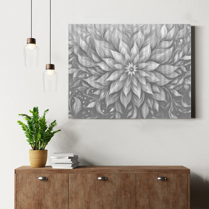 Mystic Bloom - Dot Painting