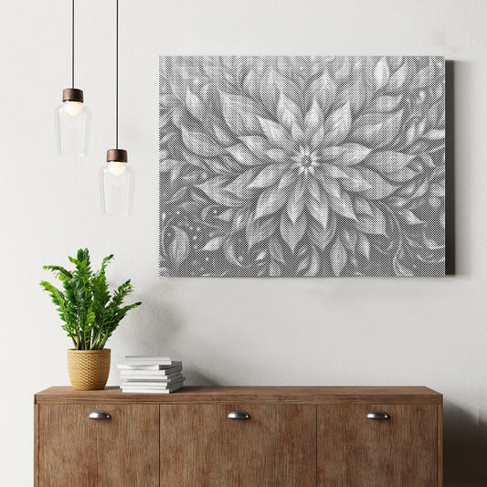 Mystic Bloom - Dot Painting