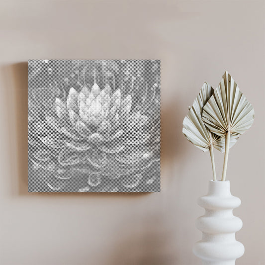 Mystical Lotus Flower - Dot Painting