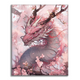 Dragon de fleurs de cerisier - Peinture par numéros