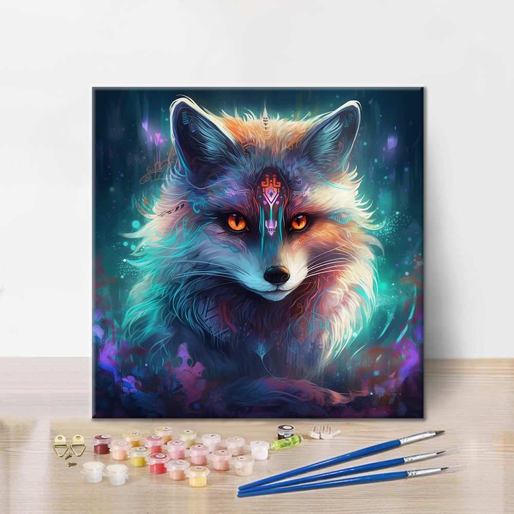 Ghost Fox - Paint by Numbers