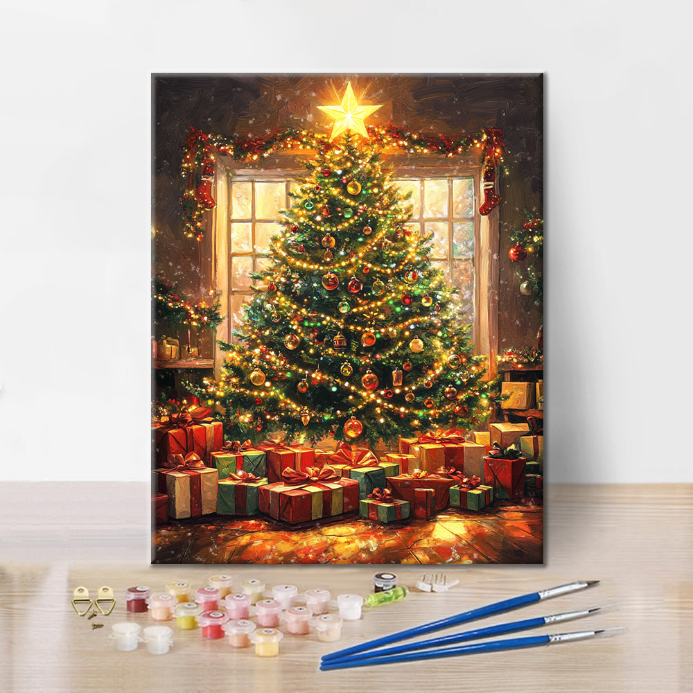 Christmas Tree - Paint by Numbers