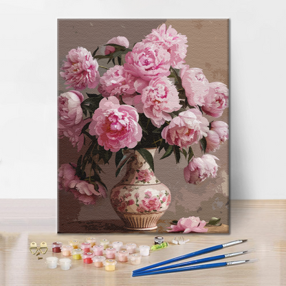 Peony - Paint by Numbers